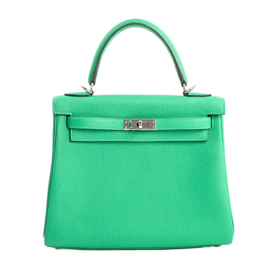 【中古SA品】  エルメス ケリー25   トリヨンクレマンス 元町本店