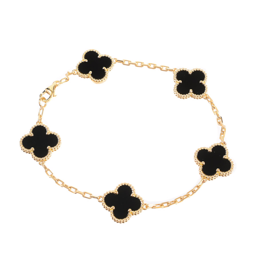 【中古A品】  ヴァンクリーフアーペル ヴィンテージアルハンブラ  VCARA41300 K18イエローゴールド THE YOKOHAMA FRONT