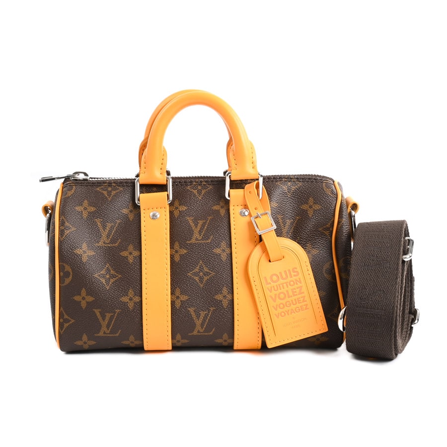 【中古SA品】  ルイヴィトン キーポルバンドリエール25 モノグラムマカサー M12733  THE YOKOHAMA FRONT