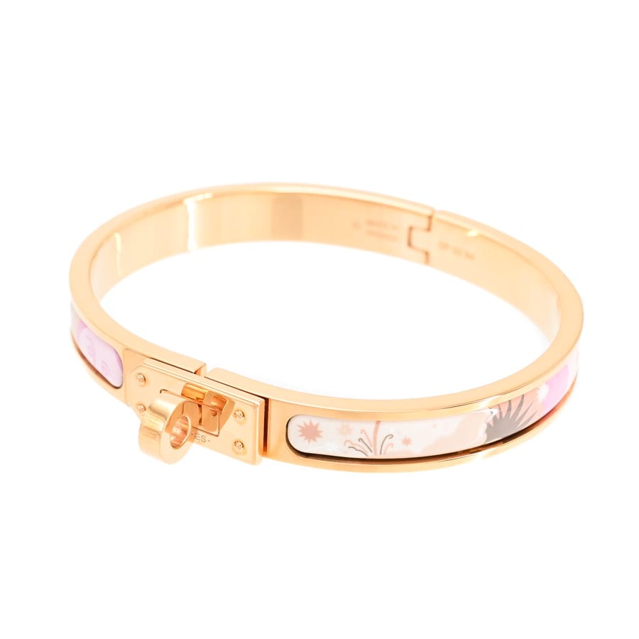 【中古SA品】  エルメス ミニクリックケリー   ローズゴールド 銀座