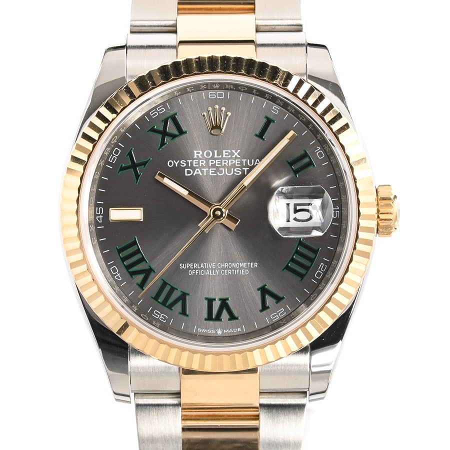 【中古A品】  ロレックス デイトジャスト36  126233/OYS ステンレス/イエローゴールド 新宿歌舞伎町店