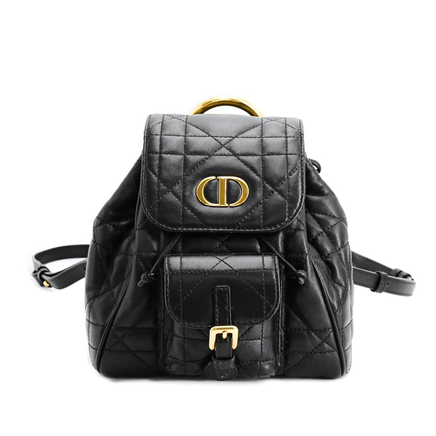 【中古A品】  ディオール カロバックパックスモール  M6302UNOZ_M900 ラムスキン 横浜関内店