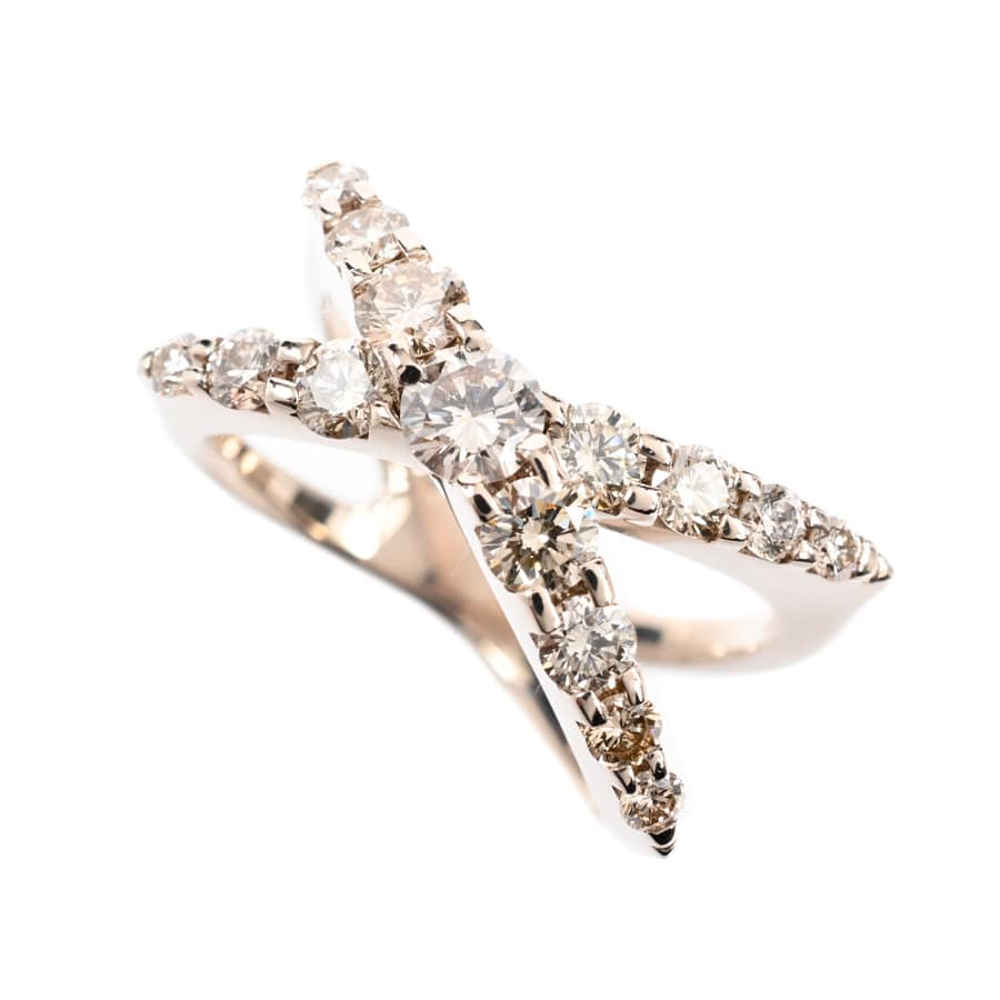 【中古A品】  カシケイ ネイキッド  BD073 K18ブラウンゴールド(K18BG) 銀座