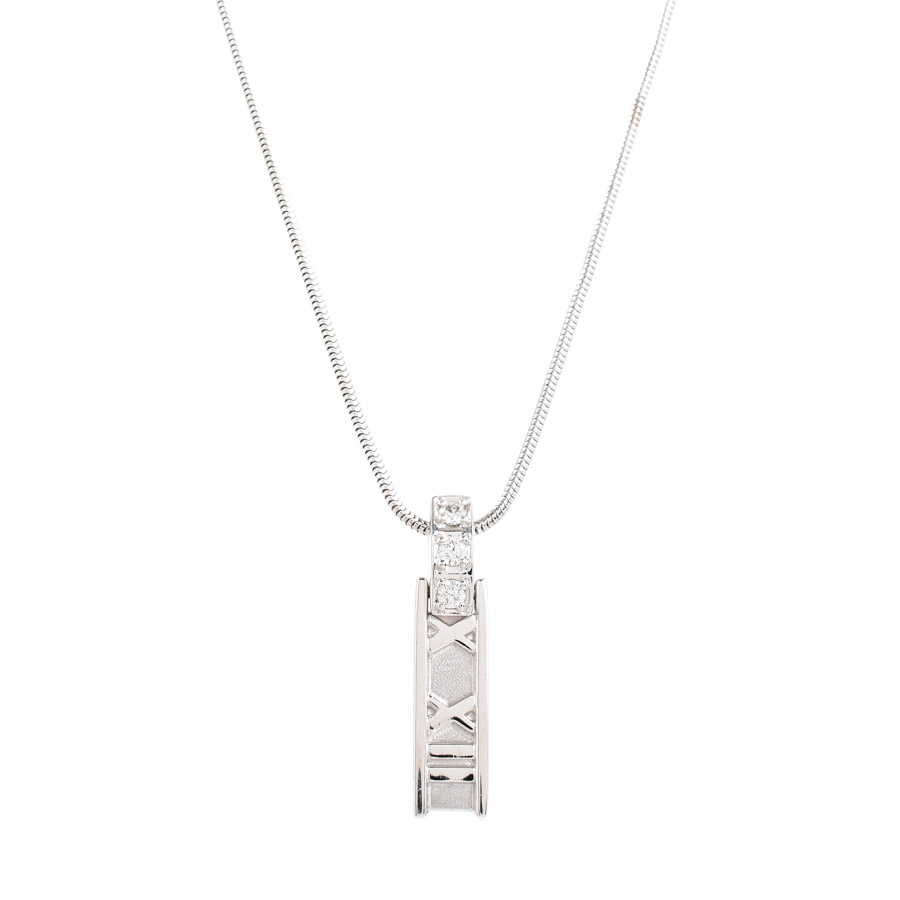 【中古A品】  ティファニー アトラスバー   K18ホワイトゴールド 新宿歌舞伎町店