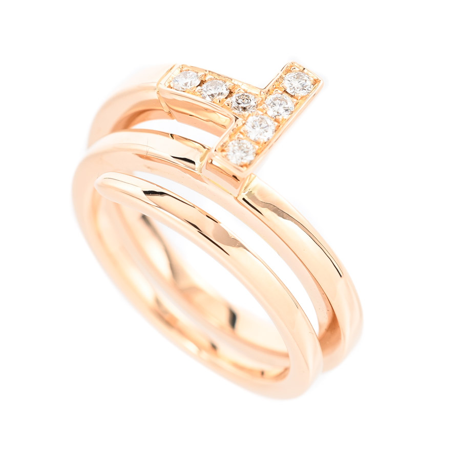 【中古A品】  ティファニー Tスクエア ラップ   K18ピンクゴールド 横浜関内店