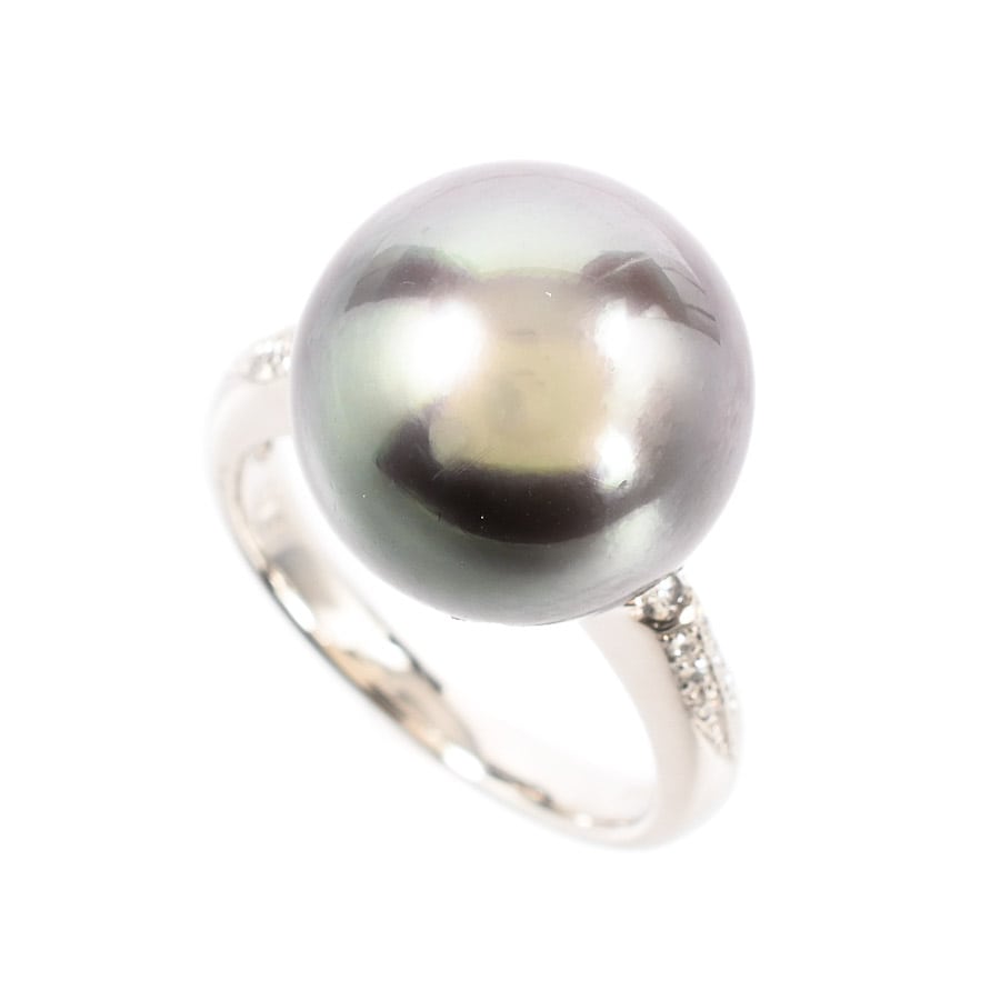 【中古A品】  ノンブランドジュエリー パール リング   プラチナ900 横浜関内店