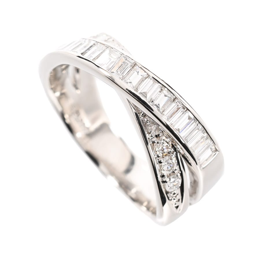 【中古A品】  ノンブランドジュエリー ダイヤ リング   プラチナ900 横浜関内店