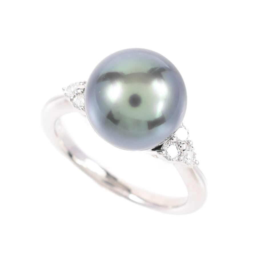 【中古A品】  ノンブランドジュエリー パール リング   プラチナ900 横浜関内店