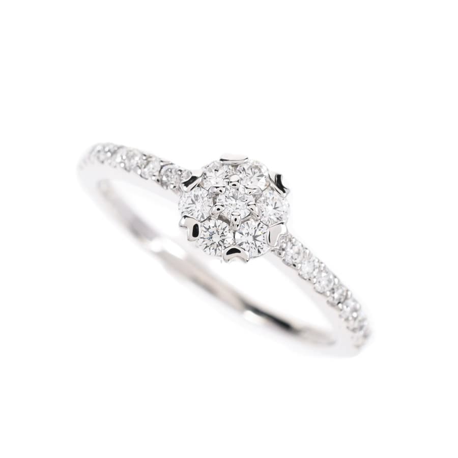 【中古A品】  ノンブランドジュエリー ダイヤ リング   プラチナ900 元町本店