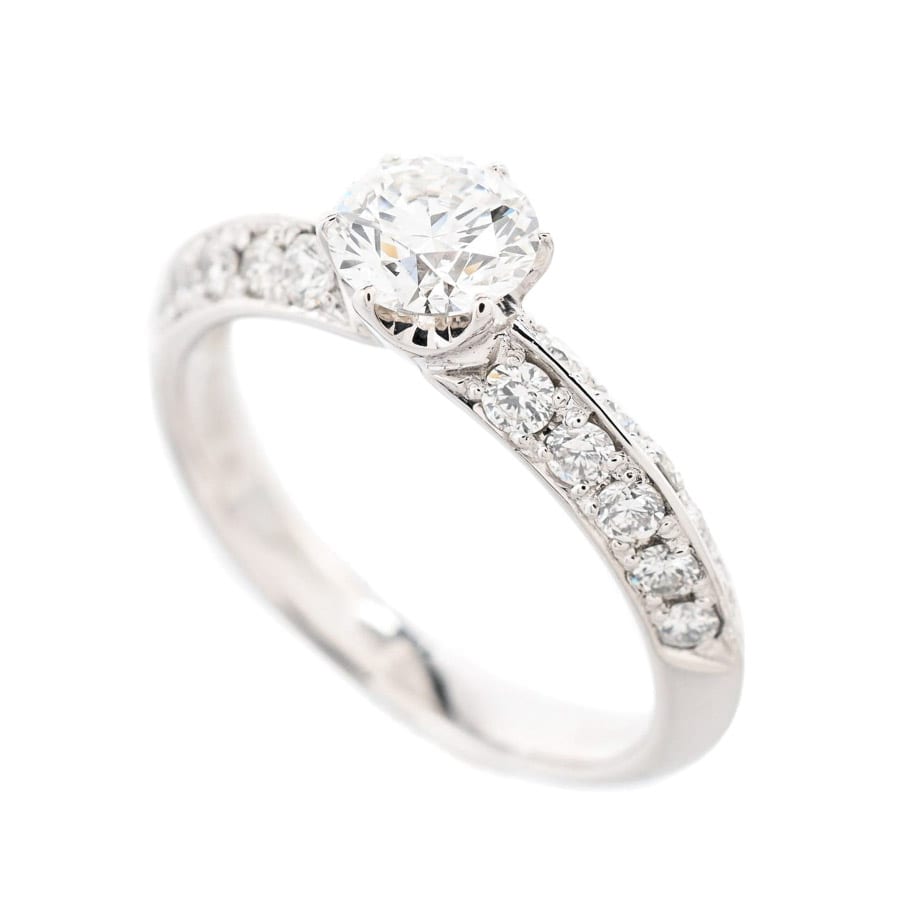 【中古A品】  ノンブランドジュエリー ダイヤ リング   プラチナ900 横浜関内店