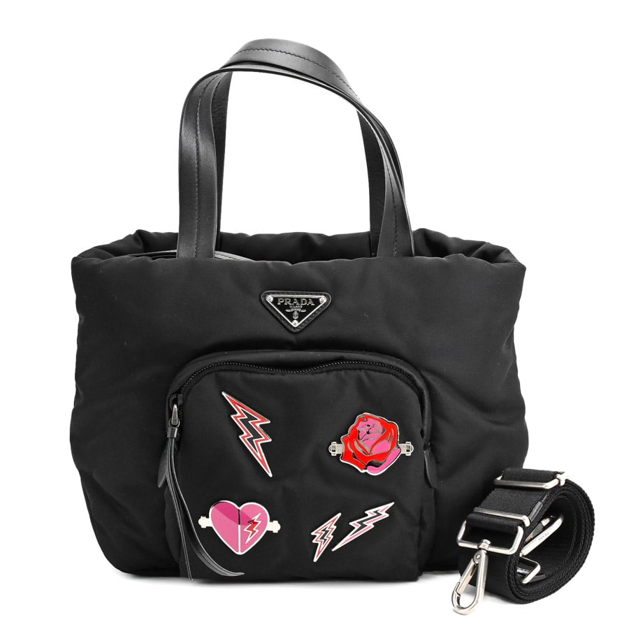 【中古A品】  プラダ 2WAYハンドバッグ  1BG279 テスート 元町本店