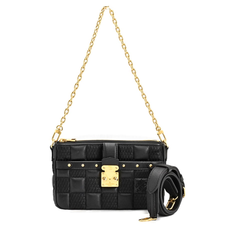 【中古A品】  ルイヴィトン ポシェットトロカ  M59046 ラムスキン THE YOKOHAMA FRONT