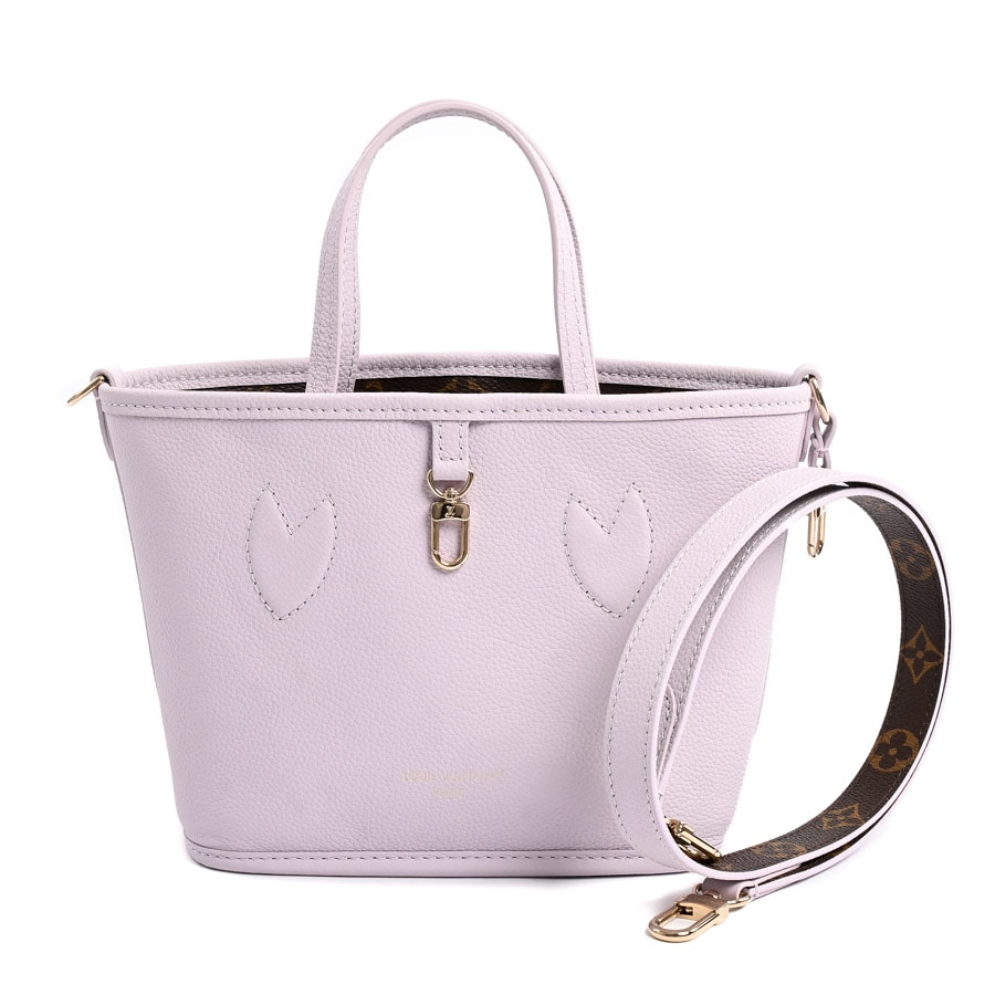 【未使用品】  ルイヴィトン ネヴァーフルインサイドアウトBB モノグラム M25656 型押しレザー 銀座