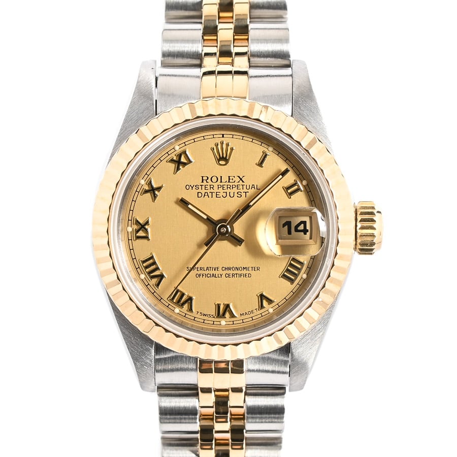 【中古A品】  ロレックス デイトジャスト  69173 ステンレス/イエローゴールド 元町本店