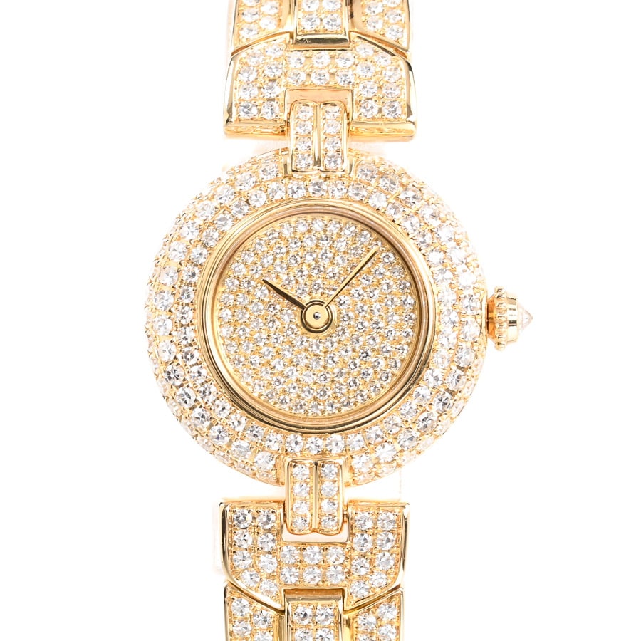 【中古A品】  カルティエ コリゼ マリア  WB1027BL イエローゴールド 銀座