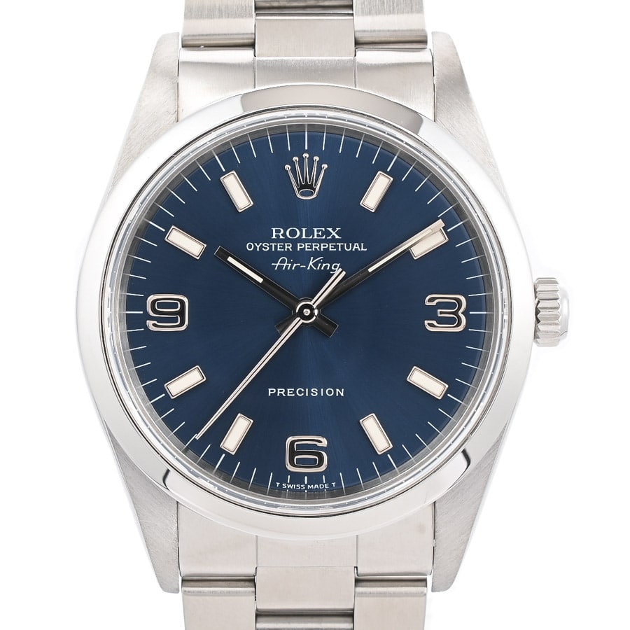 【中古A品】  ロレックス エアキング  14000 ステンレス 銀座