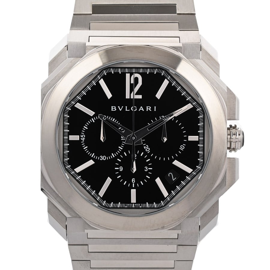 【中古A品】  ブルガリ オクト ヴェロチッシモ クロノグラフ  BGO41SCH ステンレス 横浜関内店