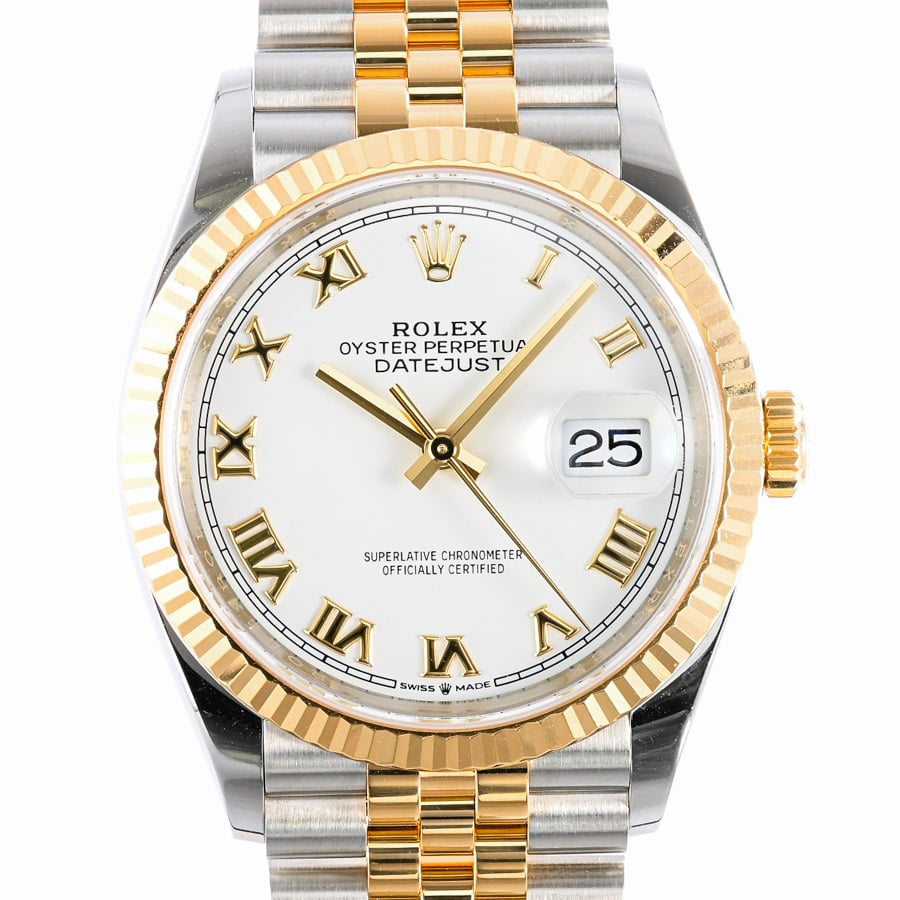 【中古A品】  ロレックス デイトジャスト36  126233/J ステンレス/イエローゴールド 横浜関内店