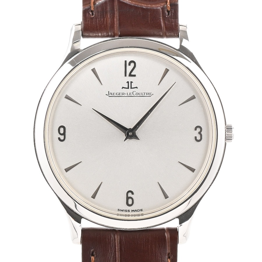 【中古A品】  ジャガールクルト マスター ウルトラスリム  Q1458520 ステンレス 銀座