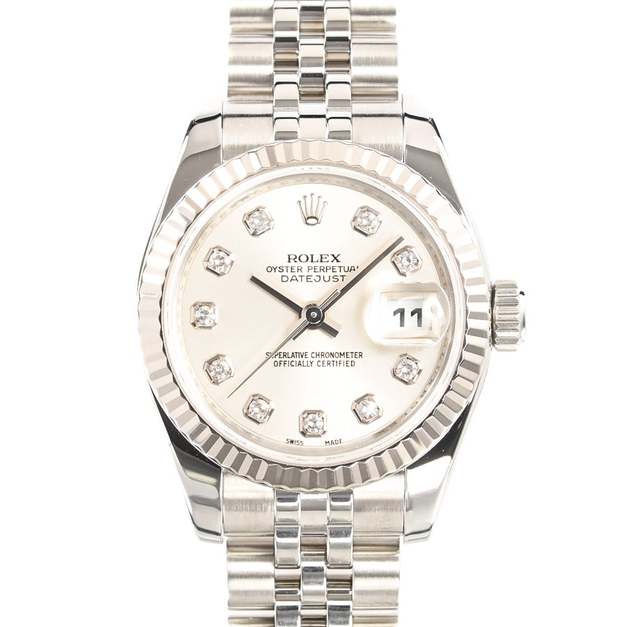 【中古A品】  ロレックス デイトジャスト  179174G ステンレス/ホワイトゴールド 元町本店