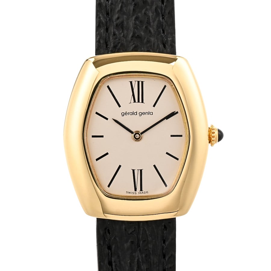 【中古A品】  ジェラルドジェンタ 腕時計  G3371.7 イエローゴールド 銀座