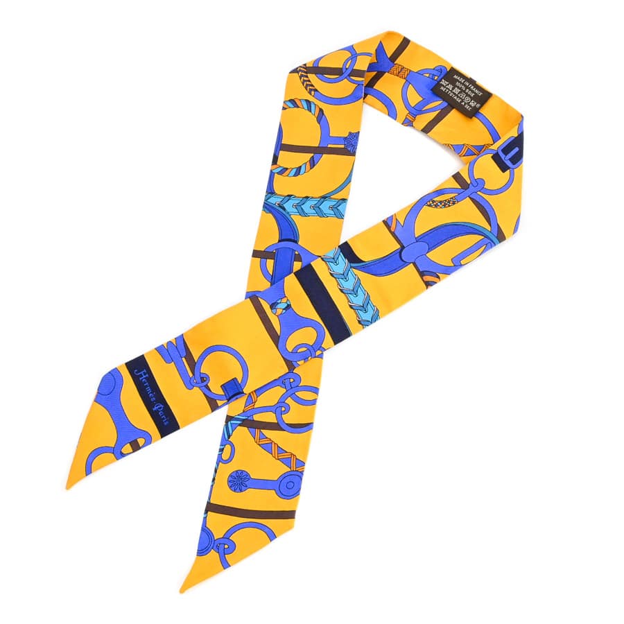 【中古AB品】  エルメス ツイリー   シルク 新宿歌舞伎町店