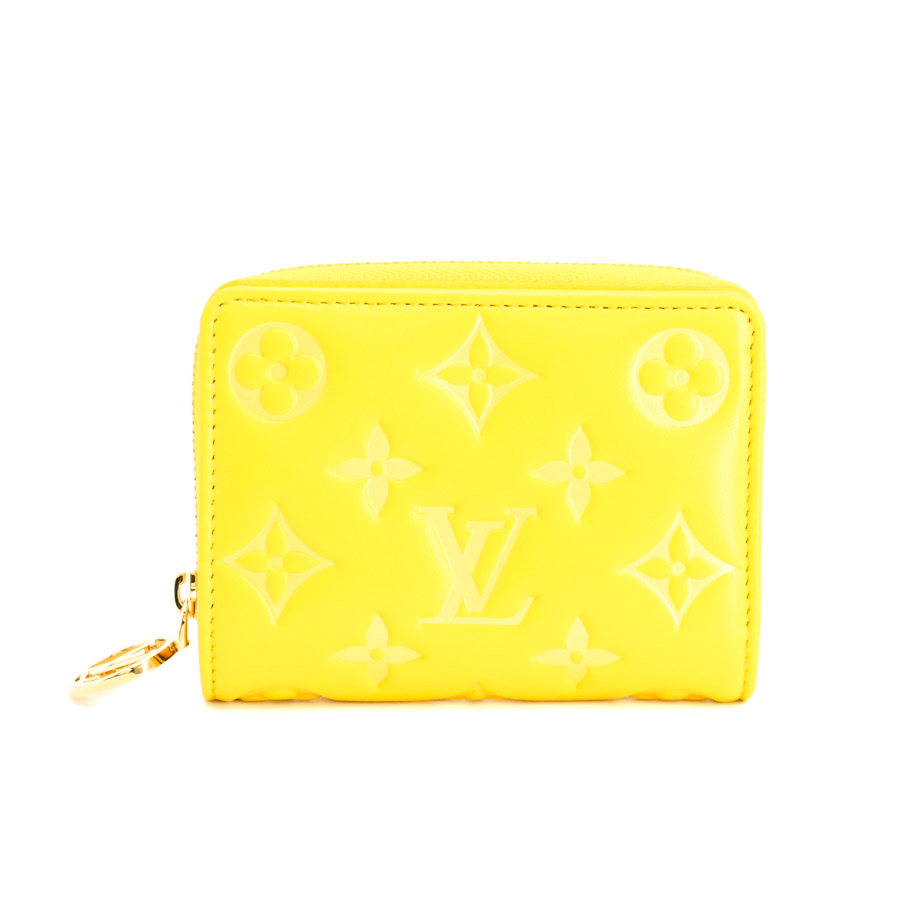 【中古A品】  ルイヴィトン ポルトフォイユルー モノグラムアンプラント M13792 ラムスキン THE YOKOHAMA FRONT