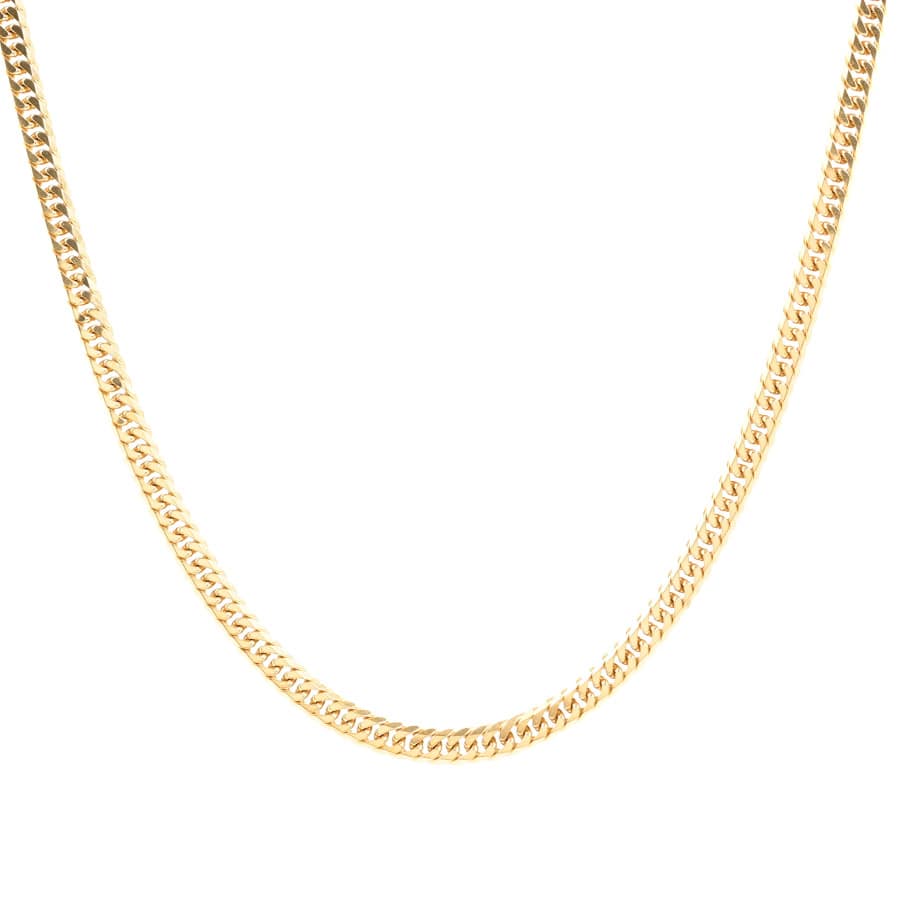 【中古A品】  ノンブランドジュエリー 喜平ネックレス 6面ダブル 49.6g   K18YG 新宿歌舞伎町店