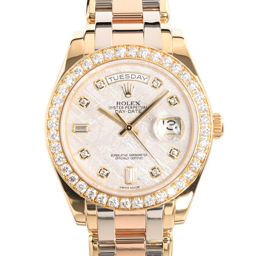 【中古A品】  ロレックス デイデイト パールマスター  18948A BIC スリーゴールド 横浜関内店