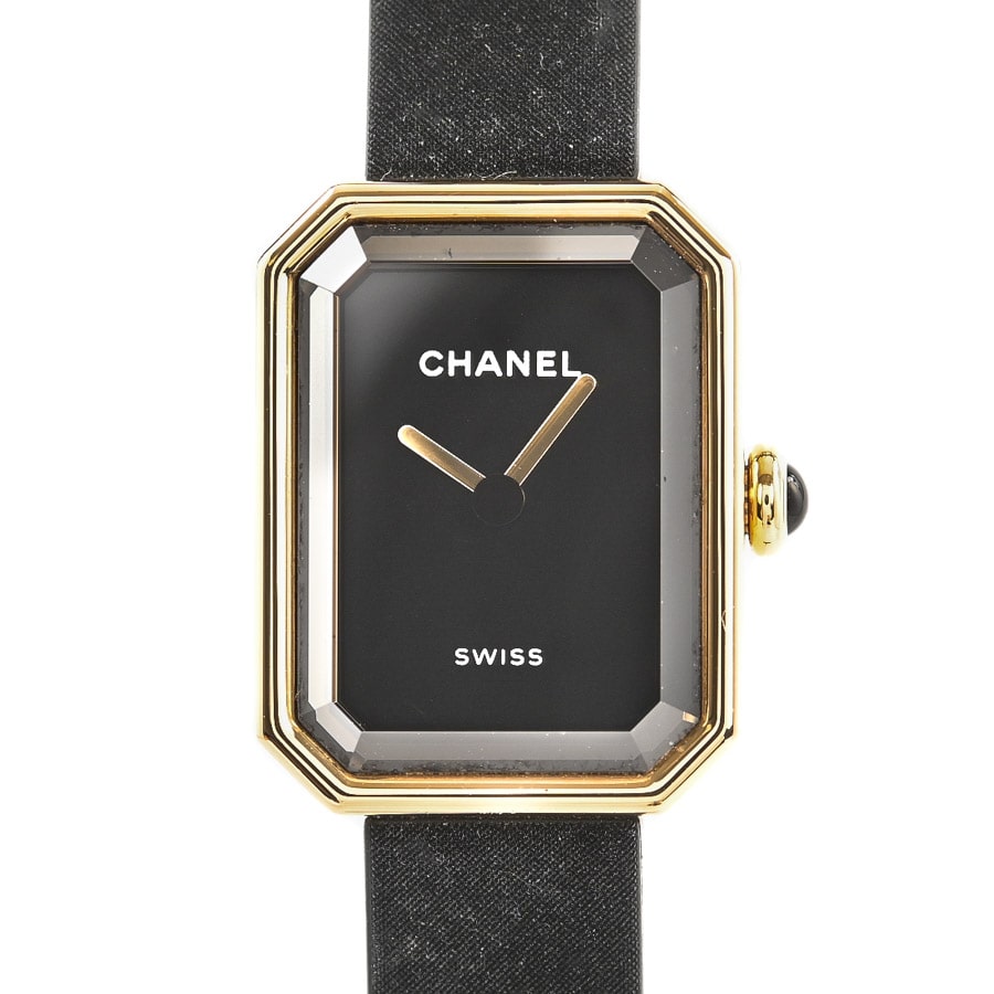 【中古A品】  シャネル プルミエール リボン  H6125 イエローゴルド/チタン 新宿歌舞伎町店