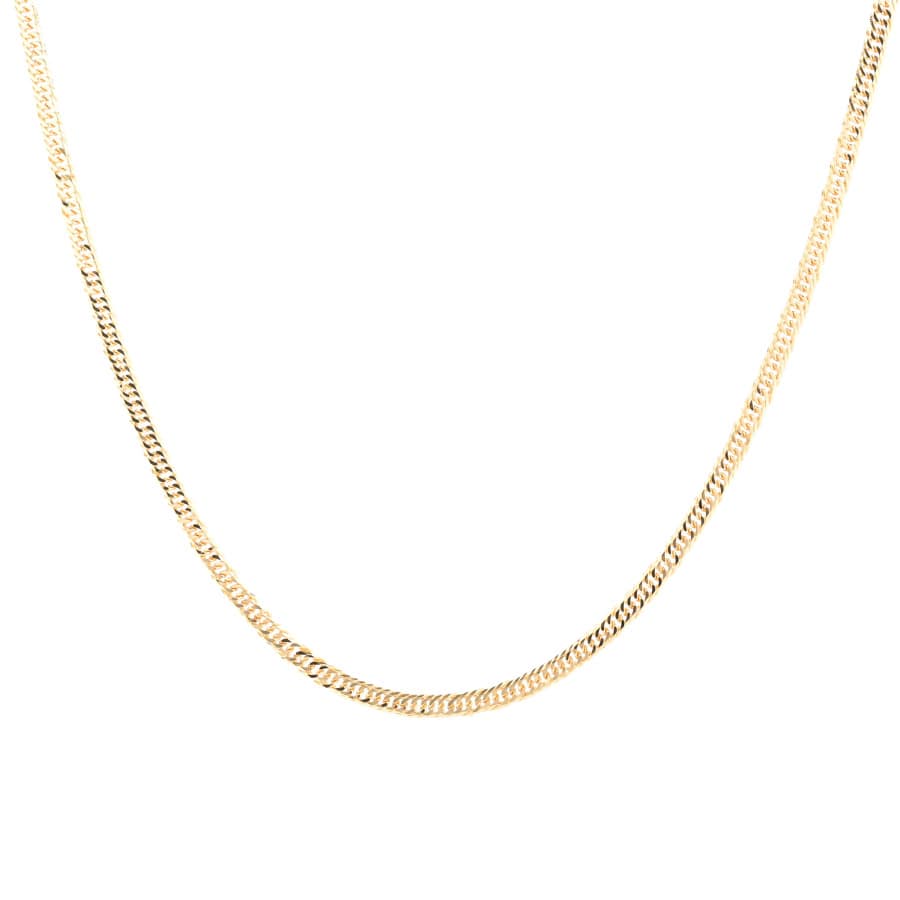 【中古A品】  ノンブランドジュエリー 喜平ネックレス 8面トリプル 13.2g   K18YG 横浜関内店