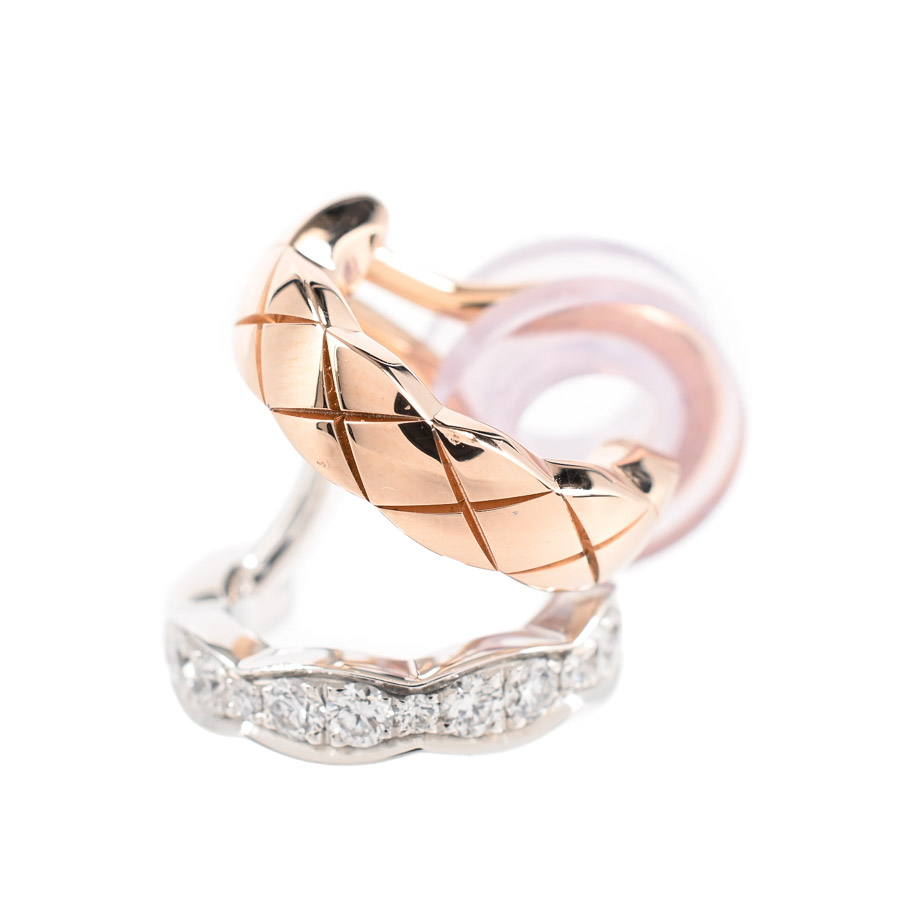 【中古A品】  シャネル ココクラッシュ  J12915 K18WP 銀座