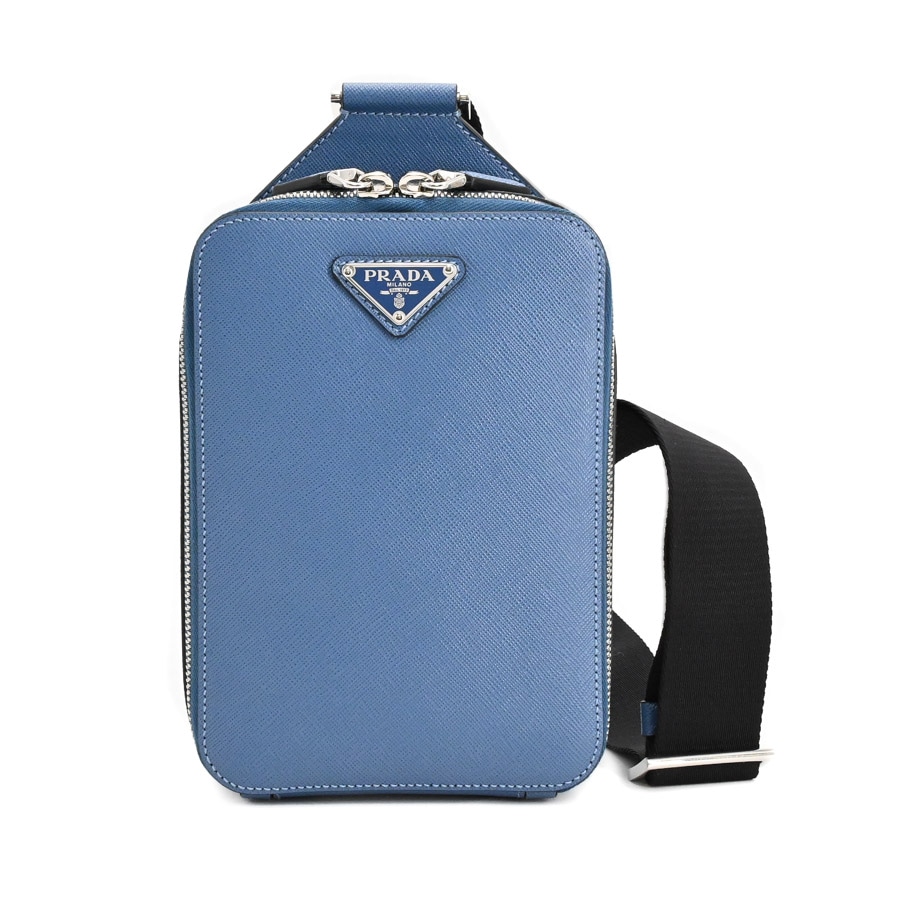 【未使用品】  プラダ ブリックサフィアーノワンショルダーバッグ  2VZ106 サフィアノ 横浜関内店