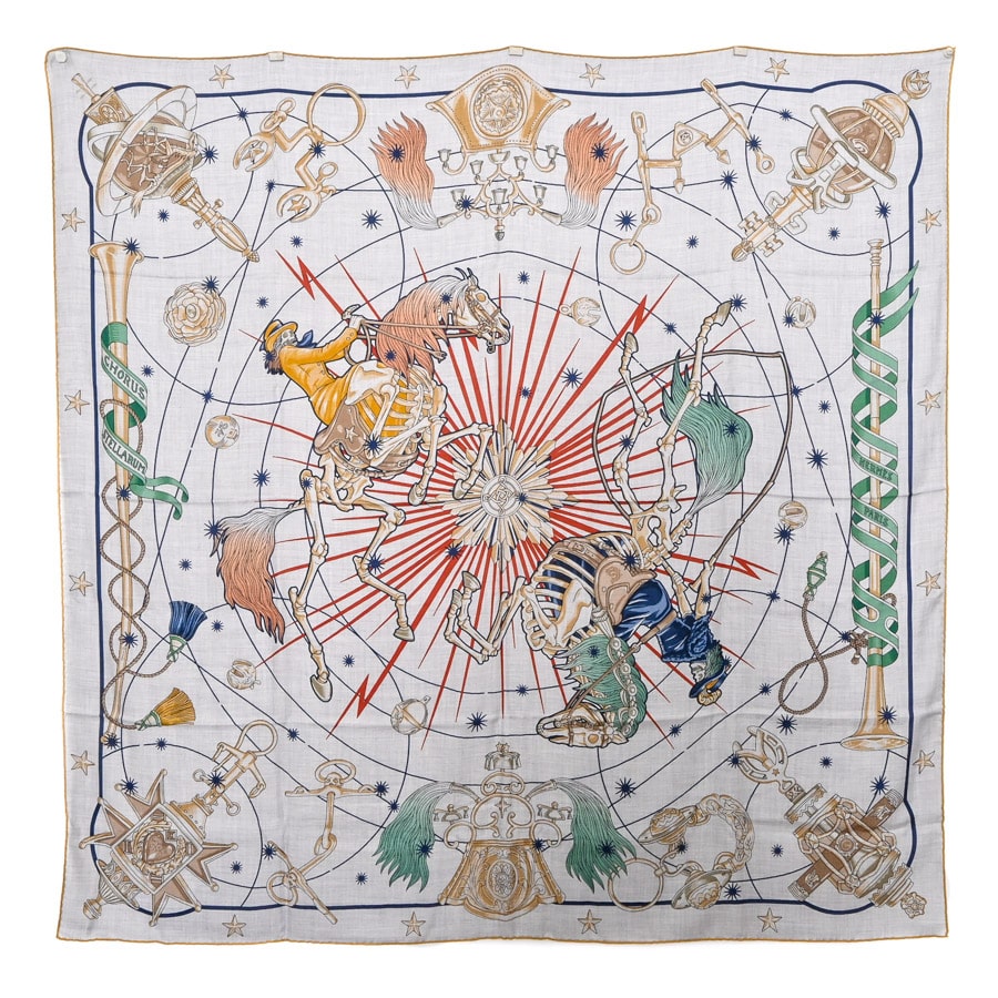 【未使用品】  エルメス カレジェアン140   カシミア 元町本店