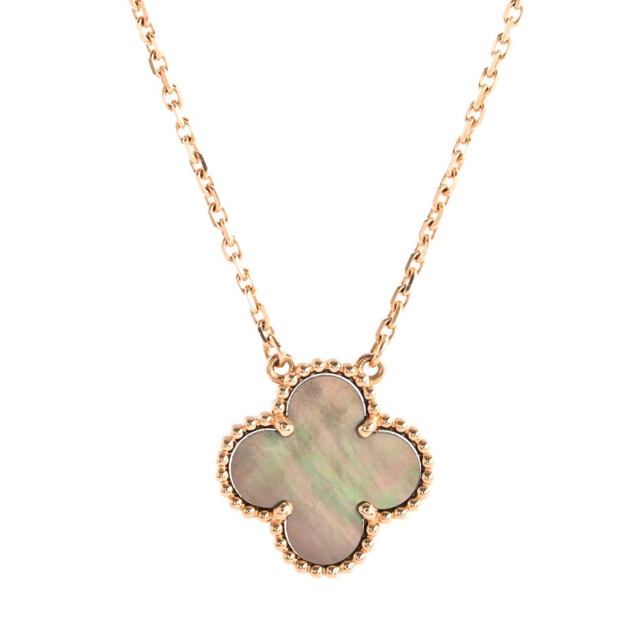 【中古A品】  ヴァンクリーフアーペル ヴィンテージアルハンブラ アルハンブラ VCARP4KK00 K18ピンクゴールド 元町本店