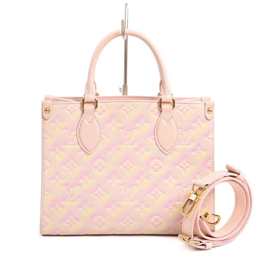 【中古AB品】  ルイヴィトン オンザゴーPM モノグラムアンプラント M46168  元町本店