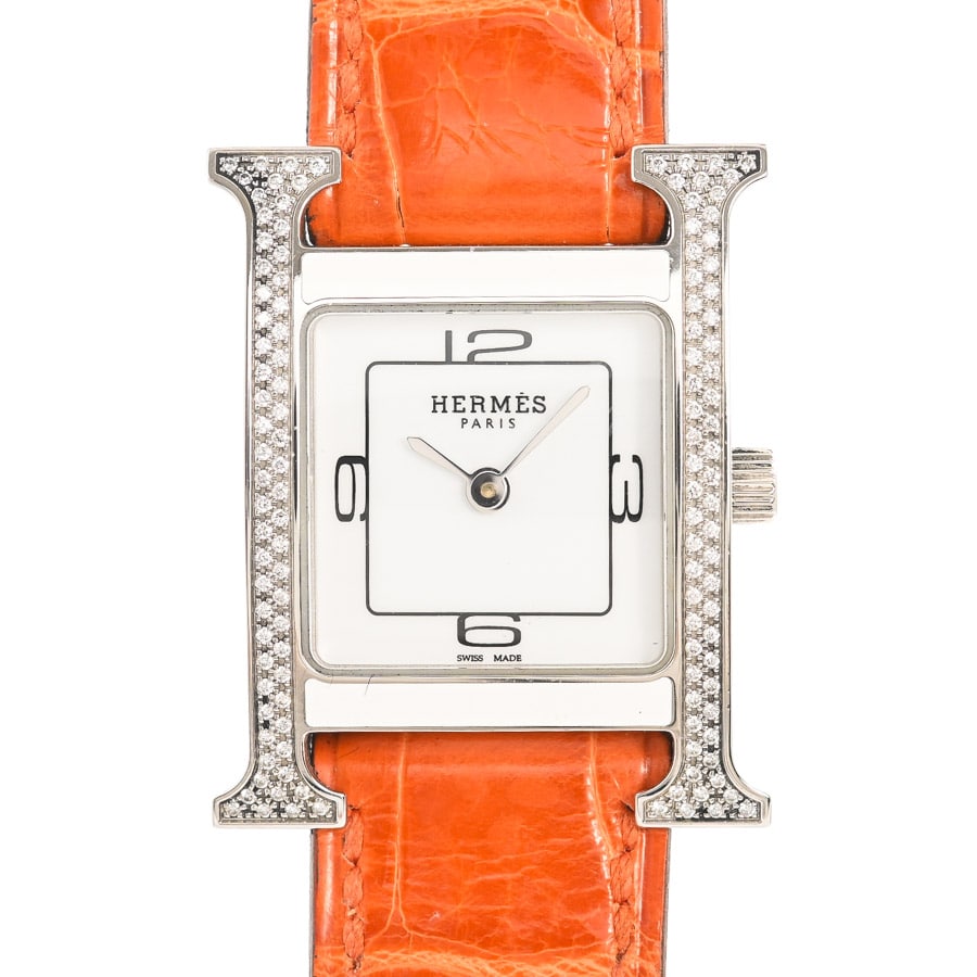 【中古A品】  エルメス Hウォッチ  HH1.232 ステンレス 銀座