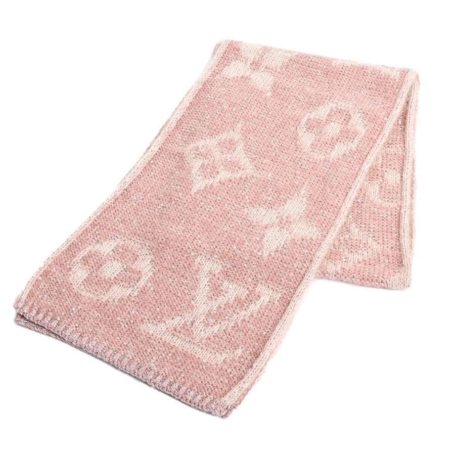 【中古AB品】  ルイヴィトン エシャルプモノグラムグリッター  M74738  元町本店