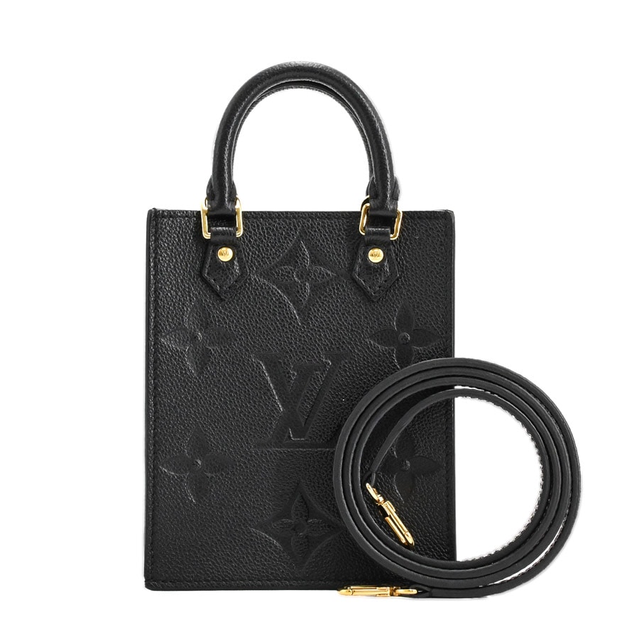 【中古A品】  ルイヴィトン プティットサックプラ モノグラムアンプラント M80478  銀座