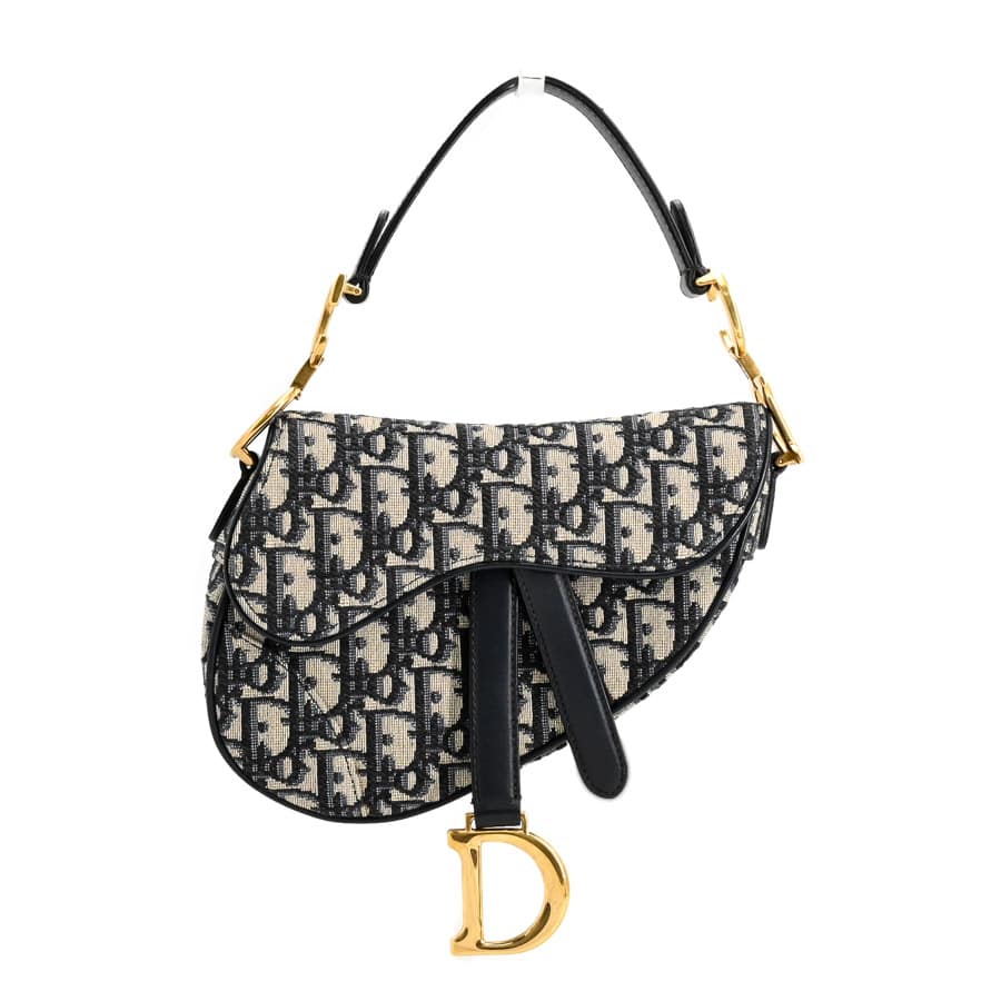 【中古A品】  ディオール サドルバッグミニ  M0456CTZQ_M928 ジャガード 新宿歌舞伎町店