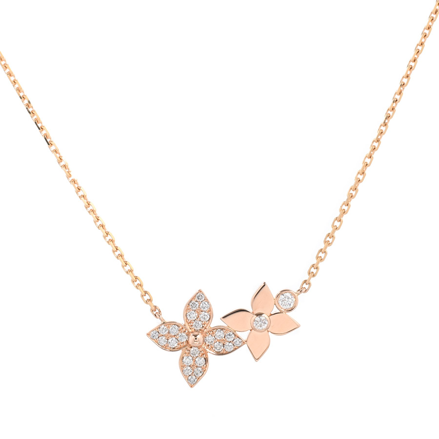 【中古A品】  ルイヴィトン スターブロッサム ドゥーブル  Q93689 K18ピンクゴールド 元町本店