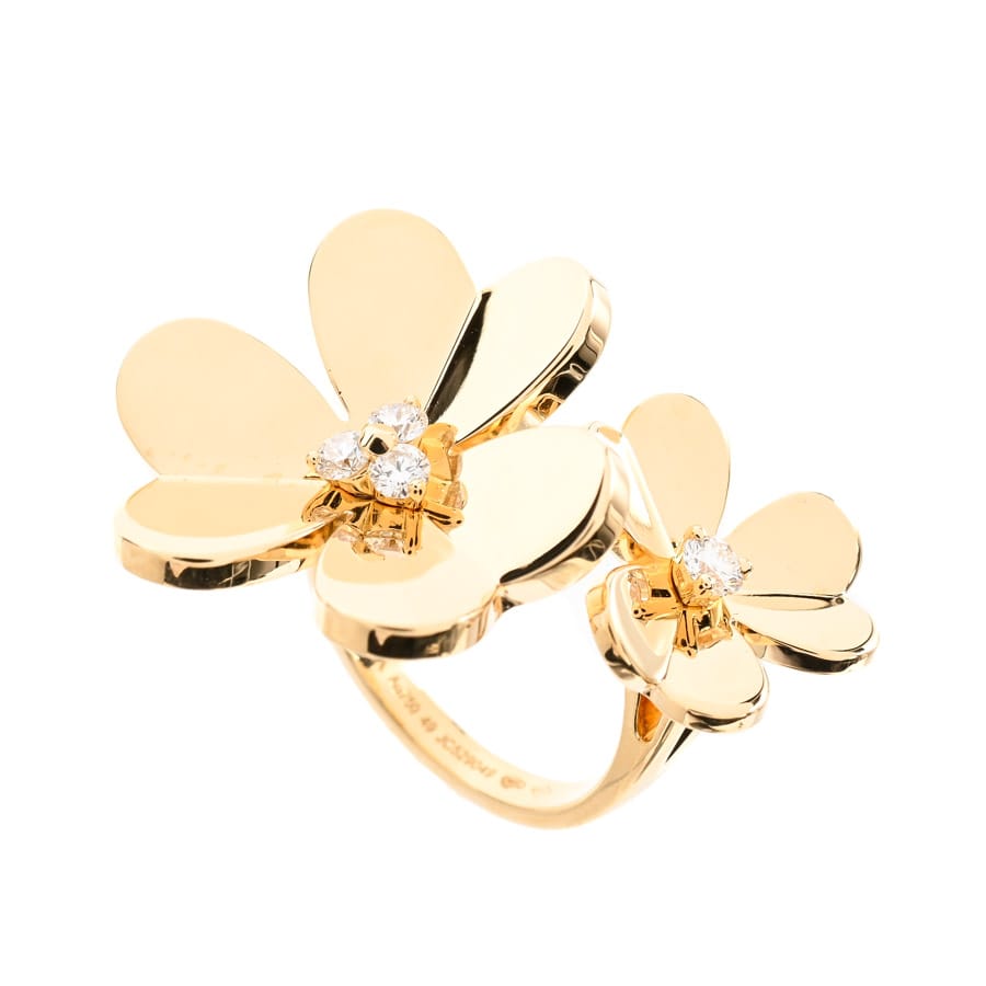 【中古A品】  ヴァンクリーフアーペル フリヴォル アントレレドア  VCARB67649 K18イエローゴールド 新宿歌舞伎町店