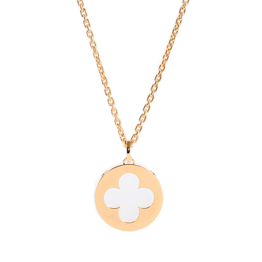 【中古A品】  ルイヴィトン メダリオン アンプラント  Q93823 K18イエローゴールド 元町本店