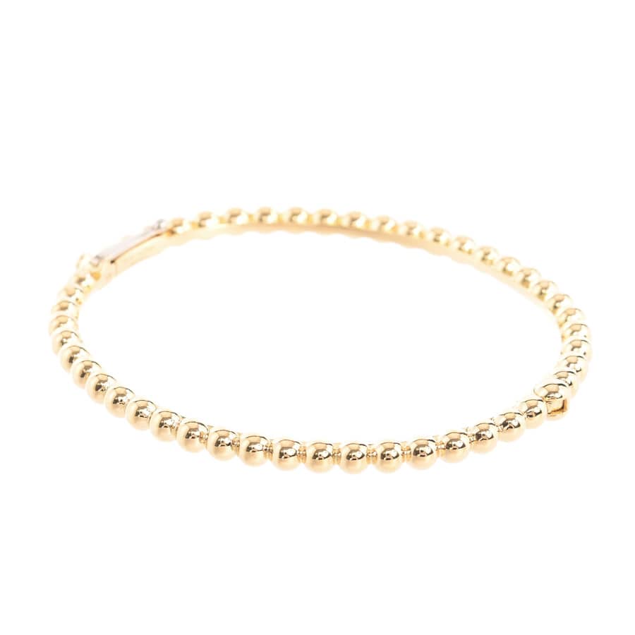 【中古A品】  ヴァンクリーフアーペル ペルレ  VCARO7TG00 K18イエローゴールド THE YOKOHAMA FRONT