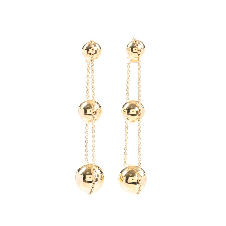 【中古A品】  ティファニー ハードウェア トリプルドロップ   K18イエローゴールド 横浜関内店