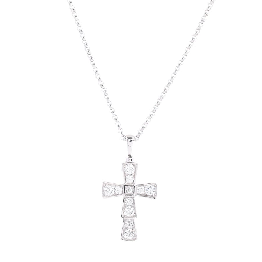 【中古A品】  ブルガリ セルペンティクロス   K18ホワイトゴールド THE YOKOHAMA FRONT