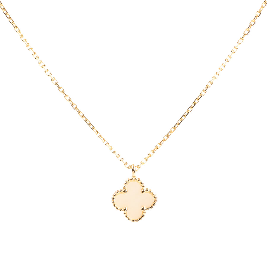 【中古A品】  ヴァンクリーフアーペル スウィートアルハンブラ  VCARF69100 K18イエローゴールド 横浜関内店