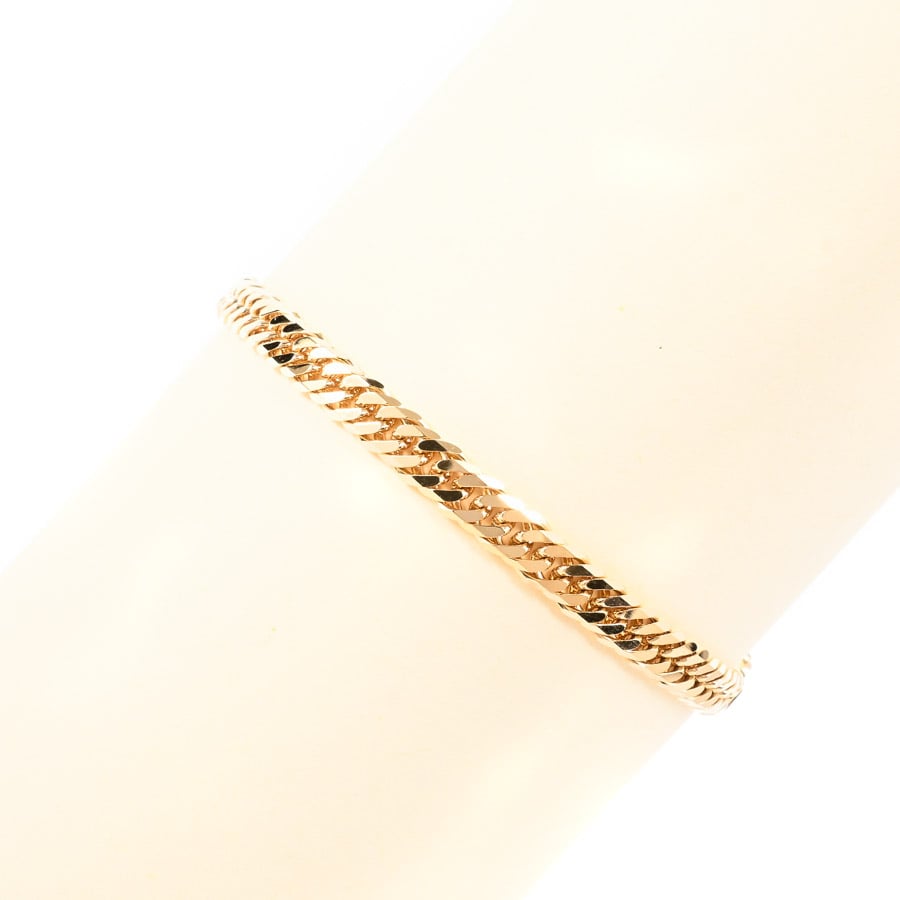 【中古A品】  ノンブランドジュエリー 喜平ブレスレット 6面ダブル 11.9g   K18YG 新宿歌舞伎町店