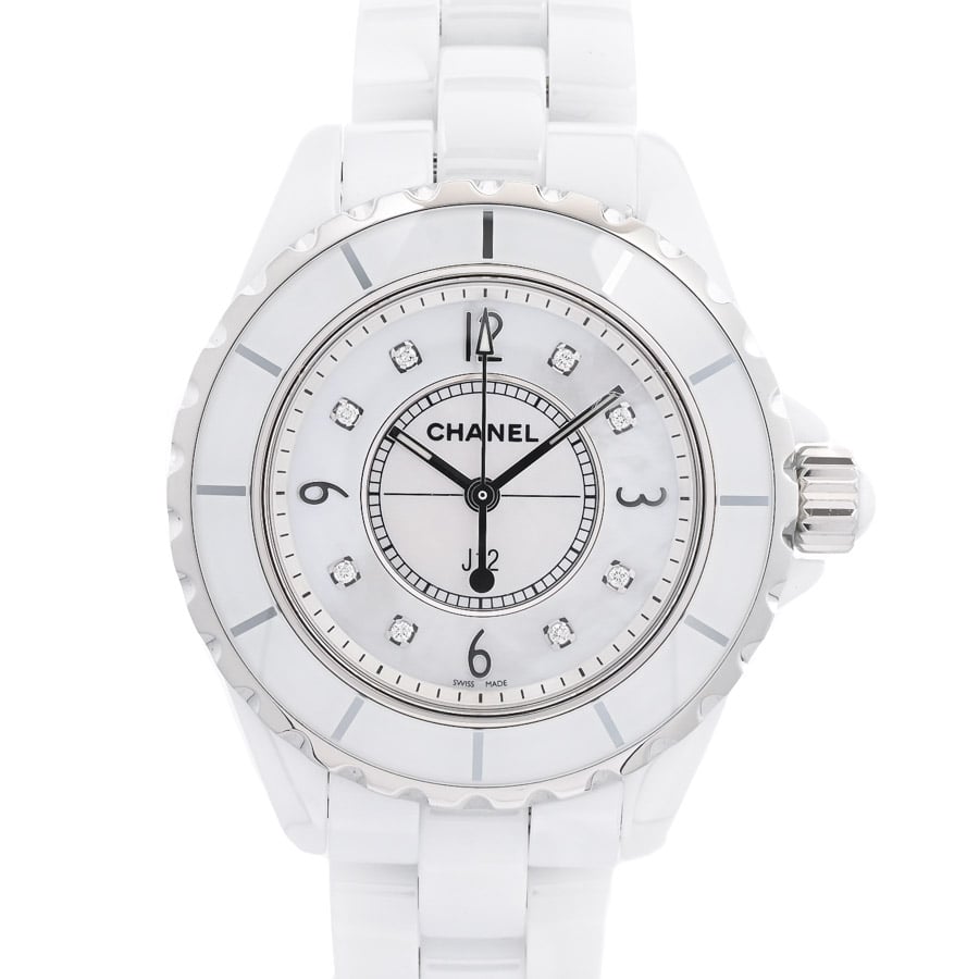 【中古A品】  シャネル J12 33mm  H2422 セラミック 元町本店