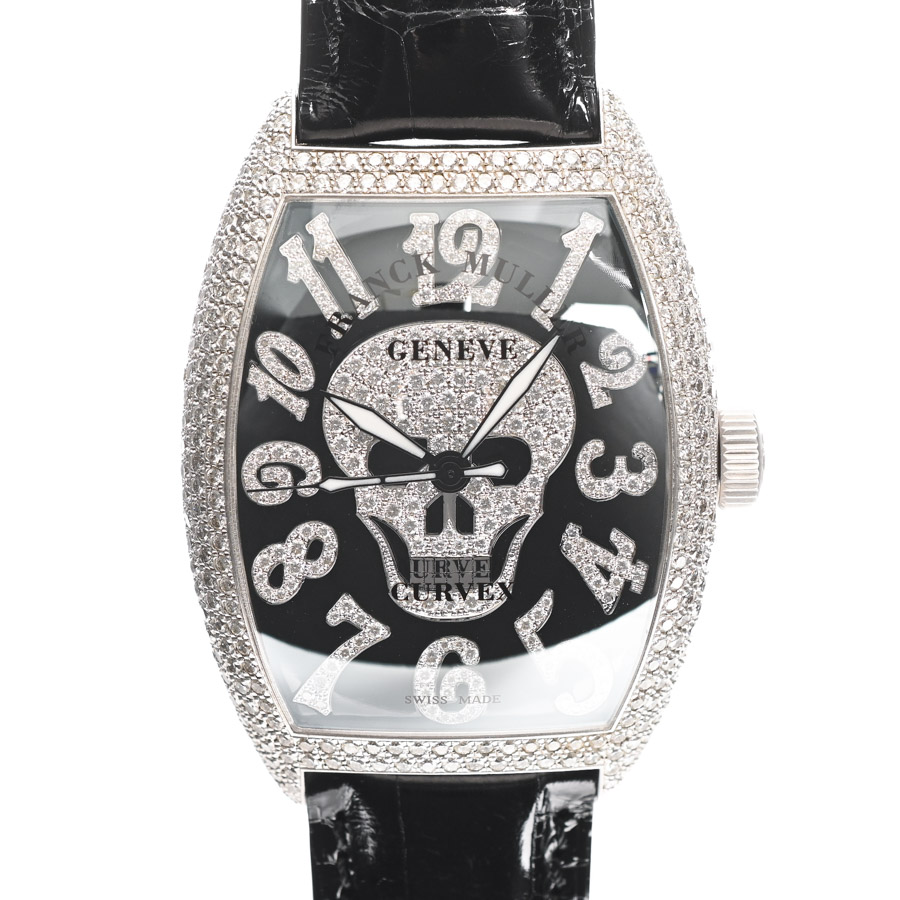 【中古A品】  フランクミュラー トノーカーベックス ゴシック アロンジェ  8880SCGOTHNBRDCD ホワイトゴールド 横浜関内店